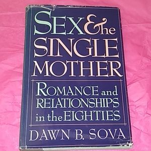 Vintage book hardcover sex and the single mother